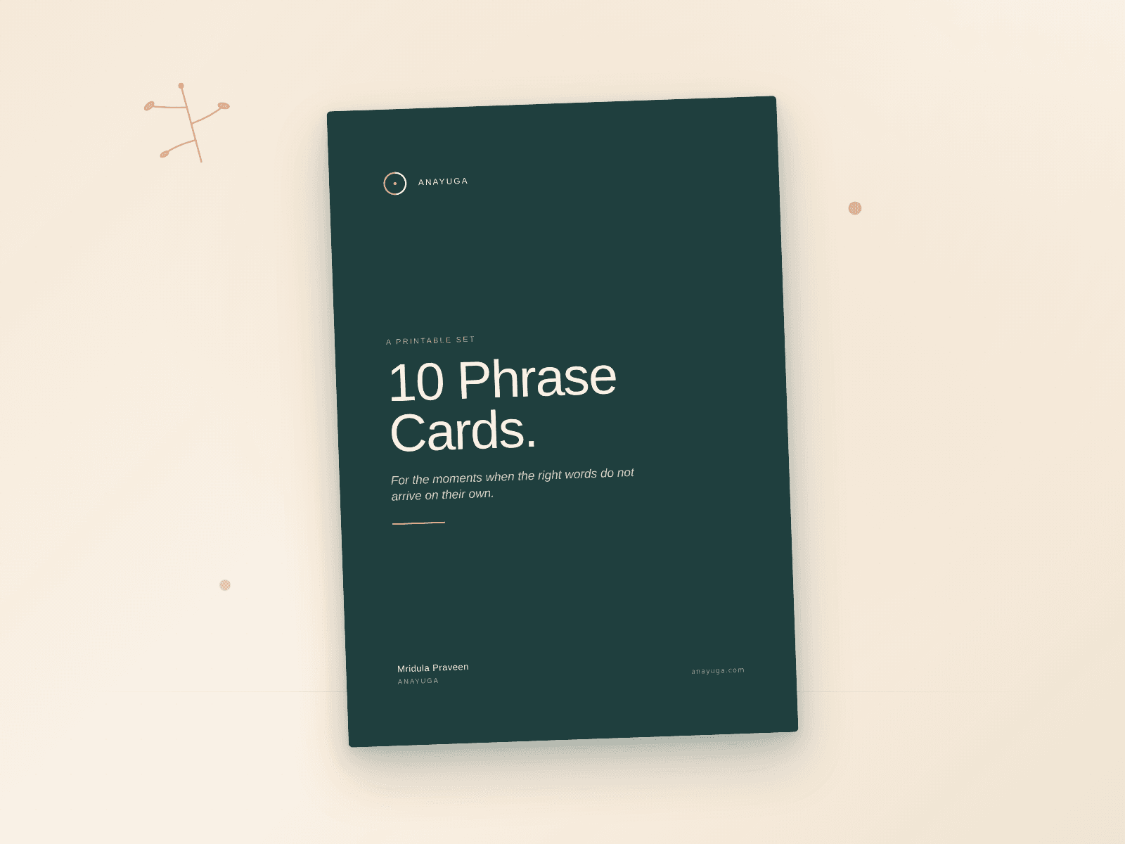 10 Phrase Cards cover