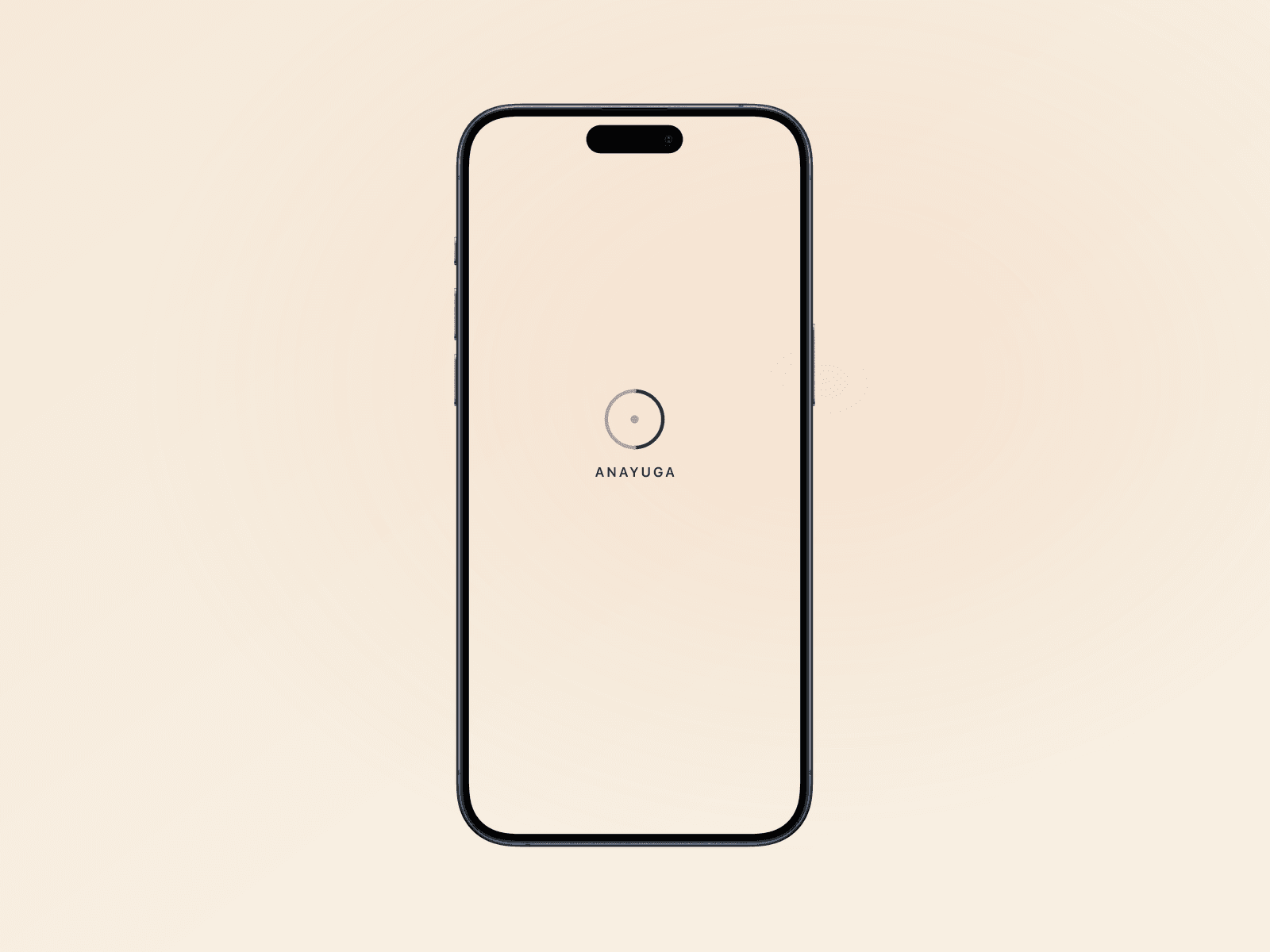 The Anayuga app shown on a smartphone, daily parenting tips in a cream editorial design