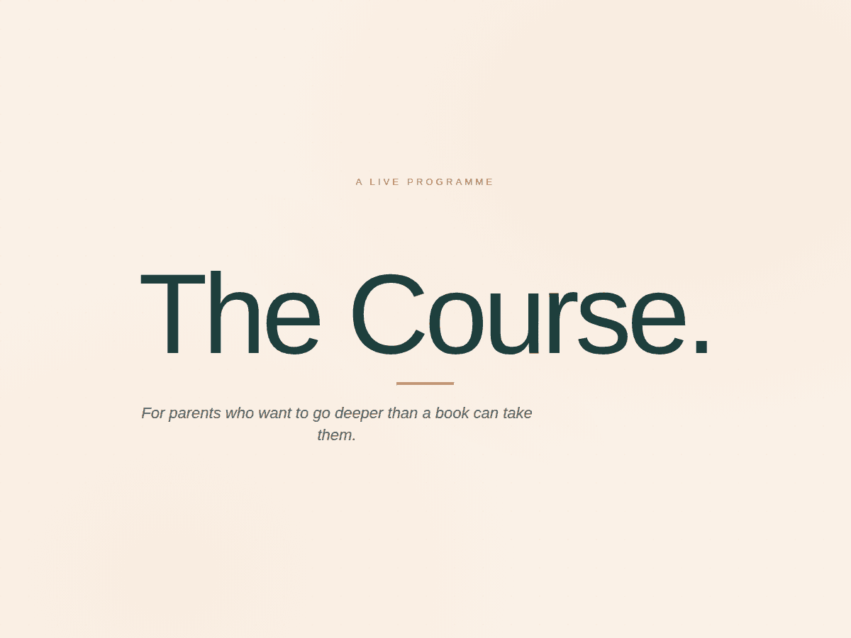 The Anayuga Course preview, a live parenting programme from Mridula Praveen